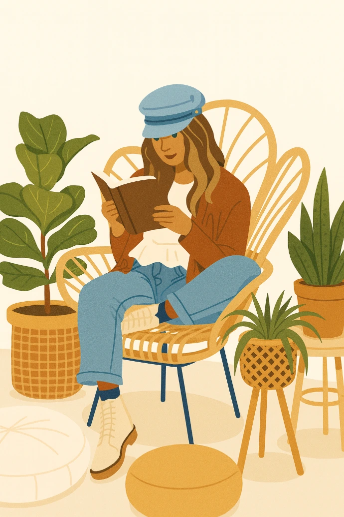 A figure analyzing annual reports and valuation ratios for long-term investing purposes.